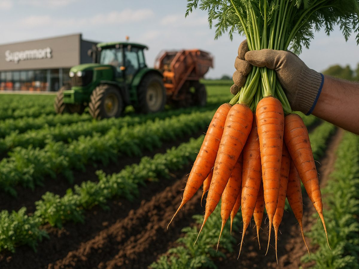 The Journey of a Carrot: From Soil to Supermarket