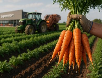 The Journey of a Carrot: From Soil to Supermarket